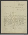 Nachlass Franz Steindachner, Brief von Francisco Hiti an Franz Steindachner (02.05.1913), Inv.Nr. 225.01, Seite 1